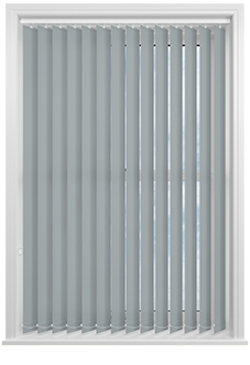 Roma (FR), Grey - Vertical Blind